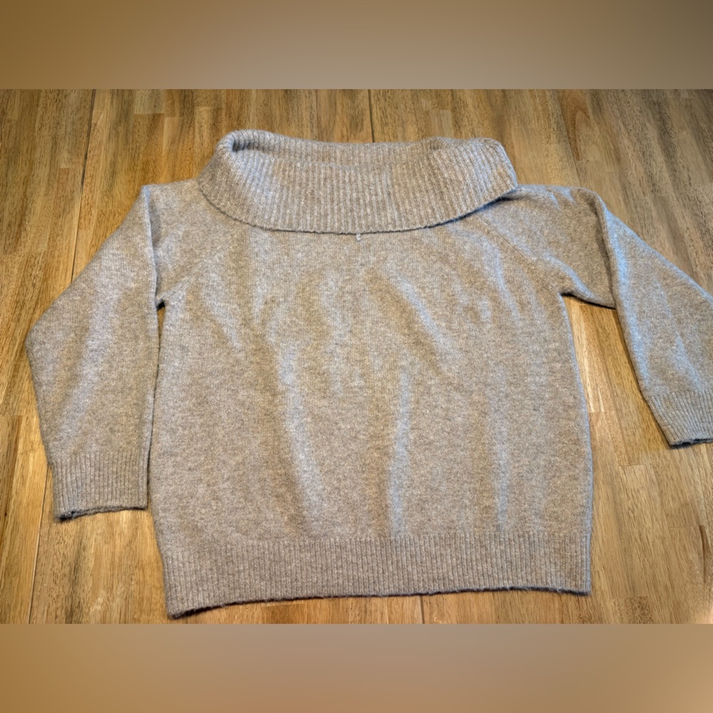 Cozy Gray Knit Sweater